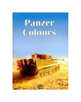 Okładka książki Panzer Colours