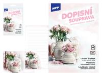 Papeteria lux 5+10 kwiaty. Wydawca: MFP. SmakLiter.pl Opakowanie Papeteria lux 5+10 kwiaty