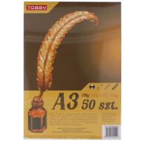 Papier Brystol 170g A3 50 ark.. Wydawca: Tobby. SmakLiter.pl Opakowanie Papier Brystol 170g A3 50 ark.