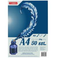 Papier Brystol 250g A4 50 ark.. Wydawca: Tobby. SmakLiter.pl Opakowanie Papier Brystol 250g A4 50 ark.