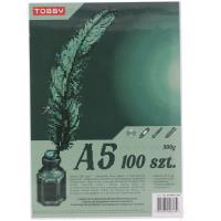 Papier Brystol 300g A5 100 ark.. Wydawca: Tobby. SmakLiter.pl Opakowanie Papier Brystol 300g A5 100 ark.