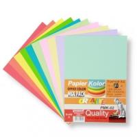 Opakowanie Papier kolorowy A4 pastel i standard 10x20 arkuszy