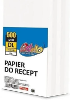 Papier ksero 210x100mm 80g 500 arkuszy biały. Wydawca: Alfa Pastello. SmakLiter.pl Opakowanie Papier ksero 210x100mm 80g 500 arkuszy biały