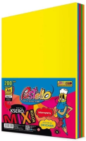 Papier ksero A4 80g 5 kolorów 200 arkuszy. Wydawca: Alfa Pastello. SmakLiter.pl Opakowanie Papier ksero A4 80g 5 kolorów 200 arkuszy