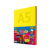 Papier ksero A5 80g 5 kolorów 100 arkuszy. Wydawca: Alfa Pastello. SmakLiter.pl Opakowanie Papier ksero A5 80g 5 kolorów 100 arkuszy
