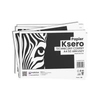 Opakowanie Papier ksero techniczny A4/50K czarny 160g