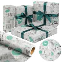 Opakowanie Papier miętowo szary New York X-Strong 57cmx25m