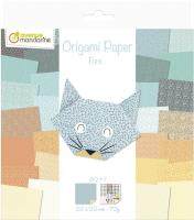 Opakowanie Papier origami Furs 20x20 cm 70g 60 arkuszy