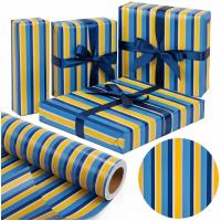 Opakowanie Papier ozdobny Morskie Pasy X-Strong 38cmx20m