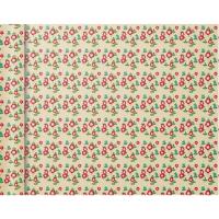 Opakowanie Papier pakowy mini rolki 5x0,35m Czerwone kwiaty