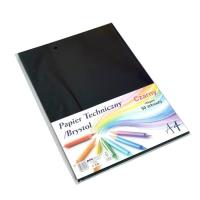 Opakowanie Papier techniczny brystol A4 czarny 50 arkuszy