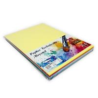 Opakowanie Papier techniczny brystol A4 kolorowy 100 arkuszy