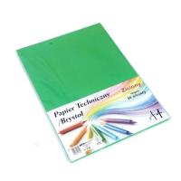 Opakowanie Papier techniczny brystol A4 zielony 50 arkuszy