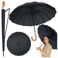 Opakowanie Parasol automatyczny z pokrowcem czarny 115cm