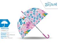Parasolka przezroczysta Stitch 19cali ST00085. Wydawca: Kids Euroswan. SmakLiter.pl Opakowanie Parasolka przezroczysta Stitch 19cali ST00085