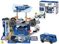 Opakowanie Parking bazy policyjnej z pojazdami 46el