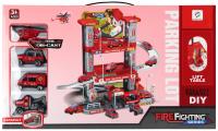 Parking Straż Pożarna z akcesoriami. Wydawca: Mega Creative. SmakLiter.pl Opakowanie Parking Straż Pożarna z akcesoriami