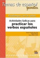 Okładka książki Pasatiempos con los verbos