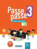Passe-Passe 3 ćwiczenia A2.1 + CD. Autor:   Praca zbiorowa. SmakLiter.pl Okładka książki Passe-Passe 3 ćwiczenia A2.1 + CD