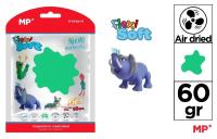 Pasta modelarska 60g trawiasto-zielona. Wydawca: MP Main Paper. SmakLiter.pl Opakowanie Pasta modelarska 60g trawiasto-zielona