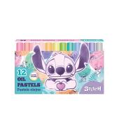 Pastele olejne Disney Fashion Stitch 12 kolorów. Wydawca: Patio. SmakLiter.pl Opakowanie Pastele olejne Disney Fashion Stitch 12 kolorów