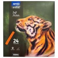 Pastele suche Extra Fine 24 kolory. Wydawca: Koh-I-Noor. SmakLiter.pl Opakowanie Pastele suche Extra Fine 24 kolory