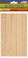 Opakowanie Patyczki bezbarwne 150x18x1,6mm 40szt