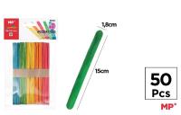 Opakowanie Patyczki drewniane 5 kolorów 50szt