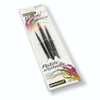 Pędzle artystyczne 3szt. Wydawca: PENWORD. SmakLiter.pl Opakowanie Pędzle artystyczne 3szt