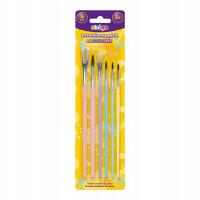 Opakowanie Pędzle drewniane 6 sztuk STRIGO