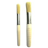 Pędzle drewniane naturalne 2szt. Wydawca: ChildGen. SmakLiter.pl Opakowanie Pędzle drewniane naturalne 2szt
