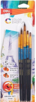 Opakowanie Pędzli Color Emotion 5szt DELI