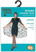 Opakowanie Peleryna z kapturem dla dorosłych Pajęczyna r.uniw