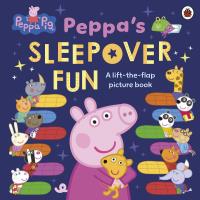 Okładka książki Peppa Pig. Peppa's Sleepover Fun