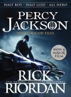 Okładka książki Percy Jackson. The Demigod Files (Film Tie-in) wer. angielska
