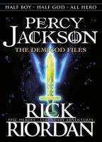 Okładka książki Percy Jackson. The Demigod Files. Percy Jackson and the Olympians wer. angielska