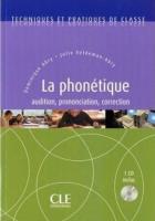 Okładka książki Phonetique - audition, correction... +CD