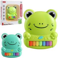 Pianinko muzyczne żaba. Wydawca: Trifox. SmakLiter.pl Opakowanie Pianinko muzyczne żaba