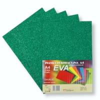 Pianka brokatowa A4 Eva morski biodegrad. 5szt. Wydawca: PENWORD. SmakLiter.pl Opakowanie Pianka brokatowa A4 Eva morski biodegrad. 5szt