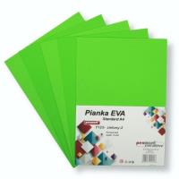 Pianka standard A4 Eva zielona 5szt. Wydawca: PENWORD. SmakLiter.pl Opakowanie Pianka standard A4 Eva zielona 5szt