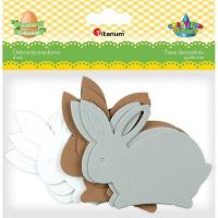 Opakowanie Piankowe króliki 95x80mm 8szt