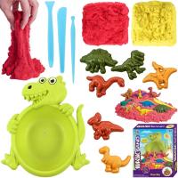 Opakowanie Piasek kinetyczny dinozaur + foremki 400g