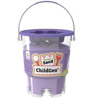 Opakowanie Piasek kinetyczny z foremką naturalny fioletowy