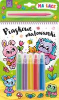 Okładka książki Piaskowe malowanki. Na łące