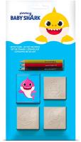 Pieczątki Baby Shark. Wydawca: Multiprint. SmakLiter.pl Opakowanie Pieczątki Baby Shark