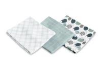 Opakowanie Pielucha bambusowa 3-pak jeżyk blue 70x80cm