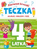 Okładka książki Pierwsze kroczki. Teczka 4-latka