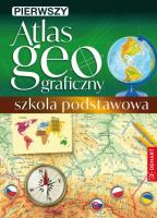 Pierwszy atlas geograficzny. Szkoła podstawowa. Autor: Opracowanie zbiorowe. SmakLiter.pl Okładka książki Pierwszy atlas geograficzny. Szkoła podstawowa
