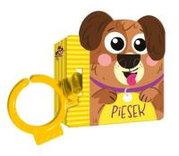 Okładka książki Piesek. Książeczka do wózeczka
