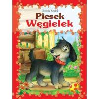 Piesek Węgielek broszura. Autor: Kozioł Dorota. SmakLiter.pl Okładka książki Piesek Węgielek broszura